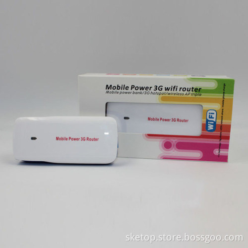 4000-5200mAh Mini WiFi USB Portable Charger for iPhone and iPad